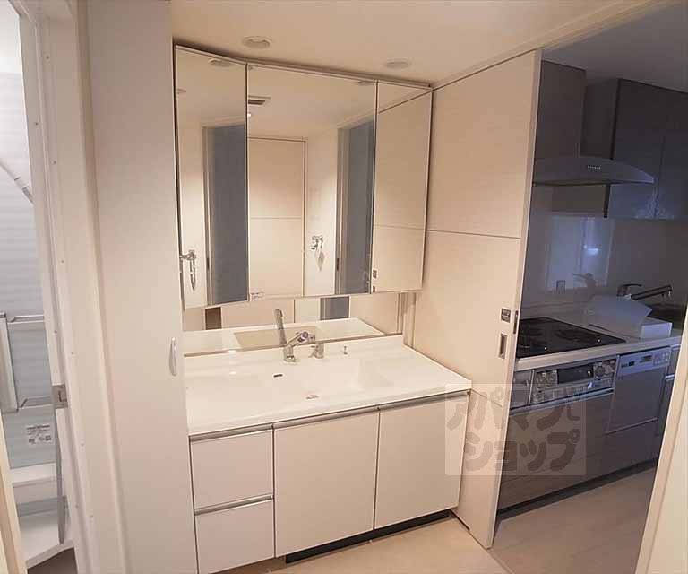 Washroom. Wash basin