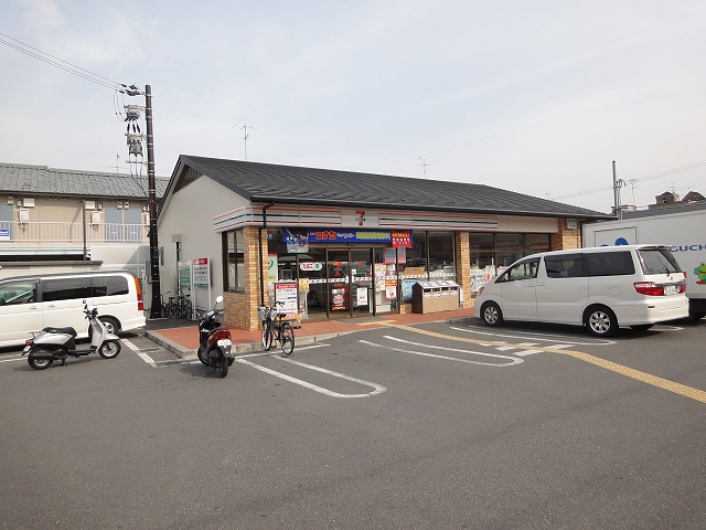 Convenience store. Seven-Eleven Kyoto Omiya main gate opening shop until (convenience store) 250m