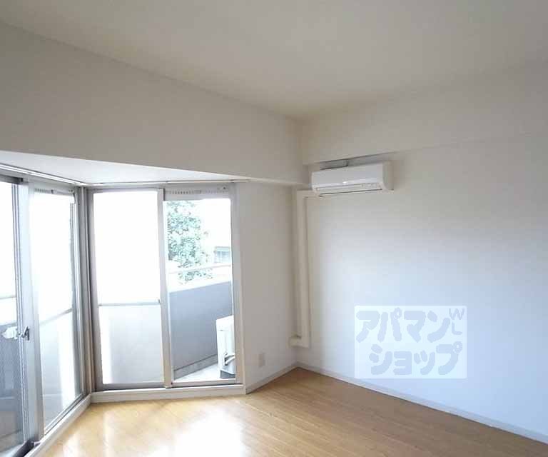 Living and room. Stylish window of Western-style