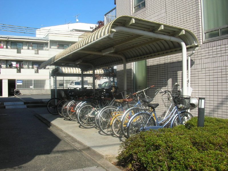 Other common areas. Is a bicycle parking lot
