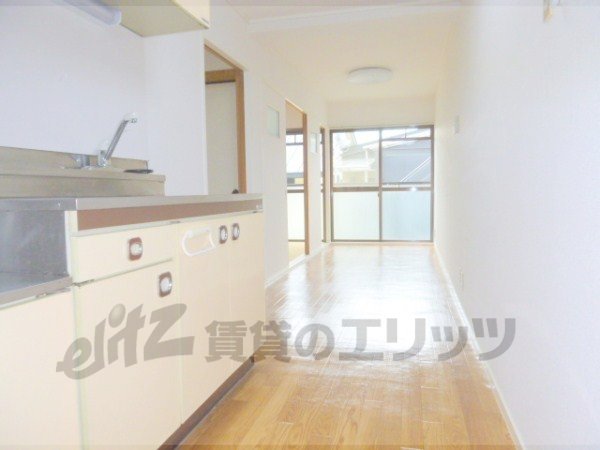 Living and room. Robbing is also bright.