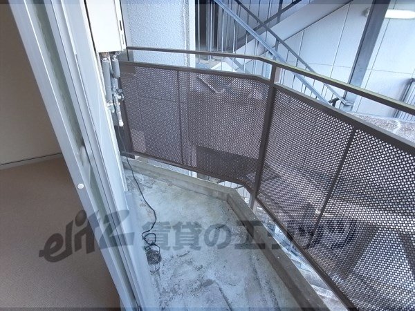 Balcony. The sun is good.