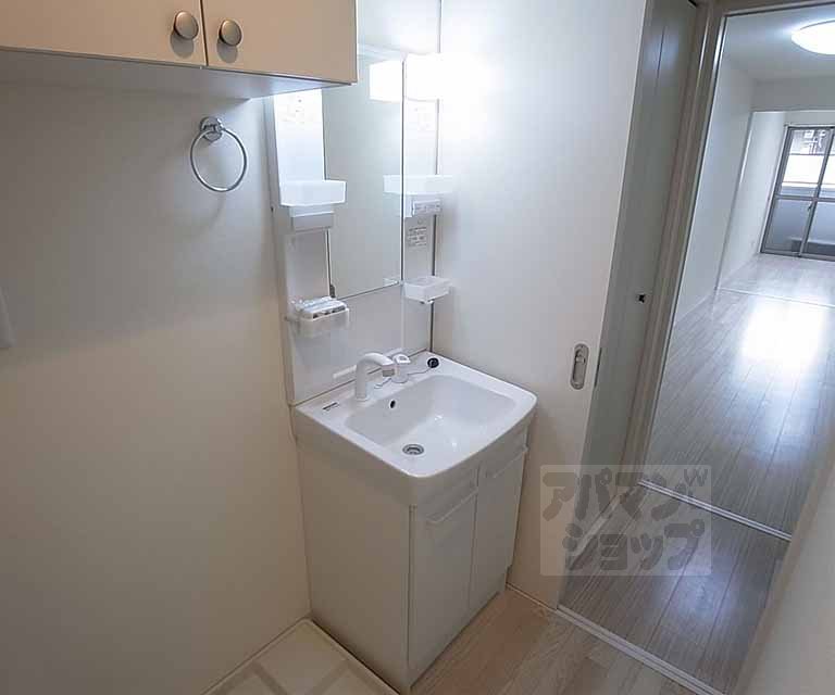 Washroom. Independent wash basin