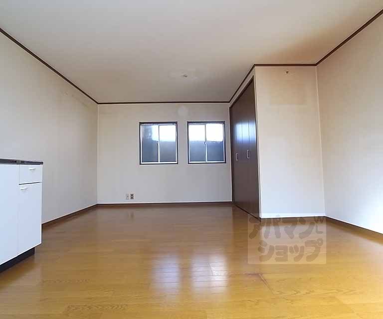 Living and room. Living part