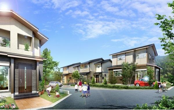 Cityscape Rendering. Last 2 House ☆ We look forward to Contact Us! ! 