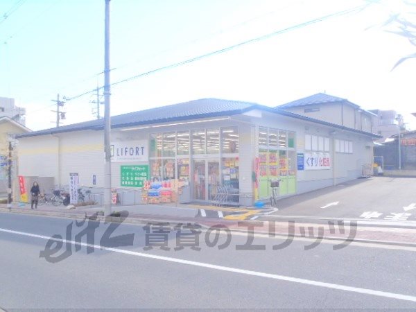 Dorakkusutoa. Raifoto Nishigamo shop 450m until (drugstore)