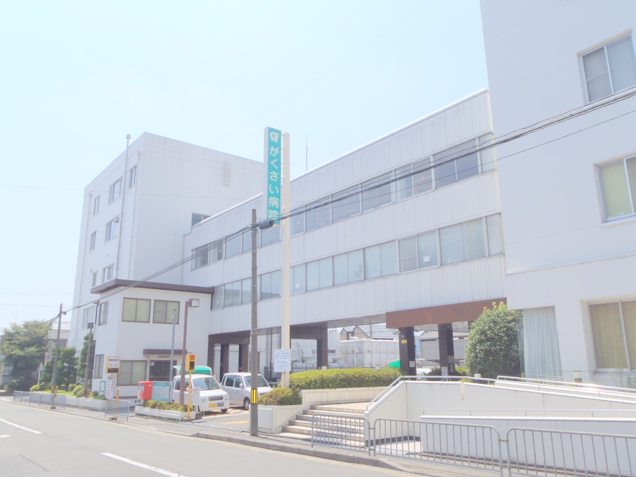 Hospital. 2260m until stinking hospital (hospital)