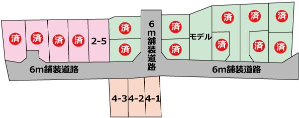 The entire compartment Figure. Phase 1 and Phase 2 and Phase 4 compartment view ☆ Model house is possible preview! 