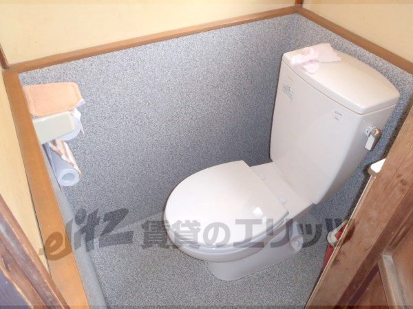 Toilet. Toilet shared