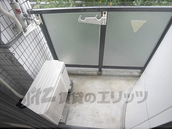 Balcony. It is a compact veranda