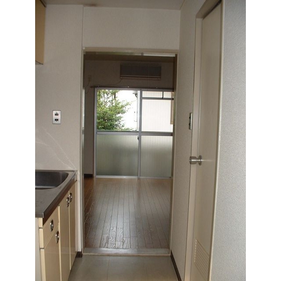 Living and room. Entrance → living room