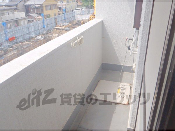 Balcony. Veranda is wide.