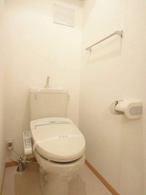 Toilet. Warm water washing toilet seat