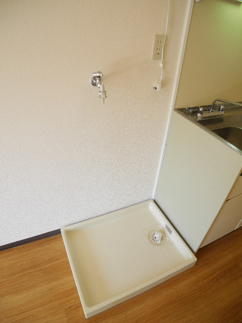 Other room space. Washing machine Storage