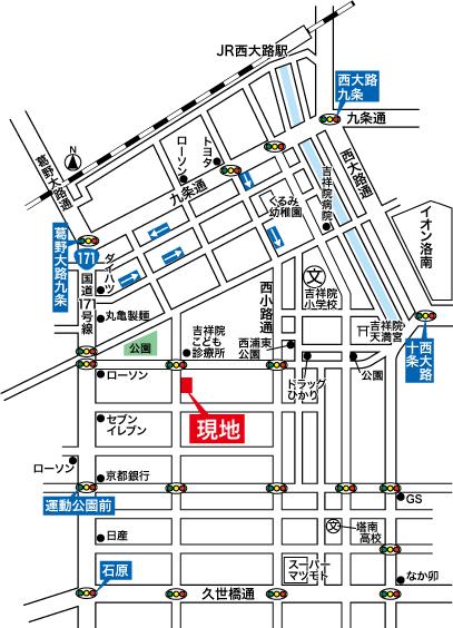 Local guide map