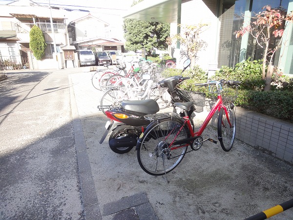 Other common areas. Bicycle parking space