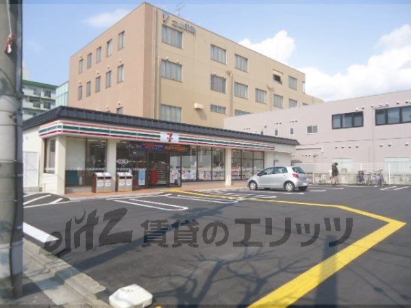 Convenience store. Seven-Eleven Kisshoin Mukaidahigashi the town until the (convenience store) 500m