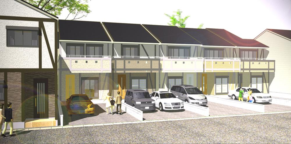 Cityscape Rendering. Because some tenants already home, You can also feel the atmosphere of the completed!