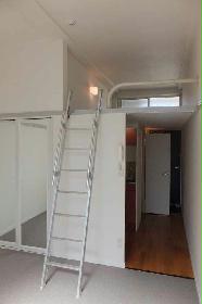 Living and room. With loft