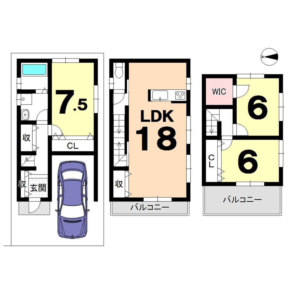 Building plan example (floor plan). Building plan example ( Issue land) Building Price      Ten thousand yen, Building area    sq m