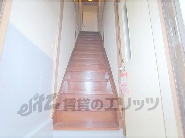 Other room space. Stairs