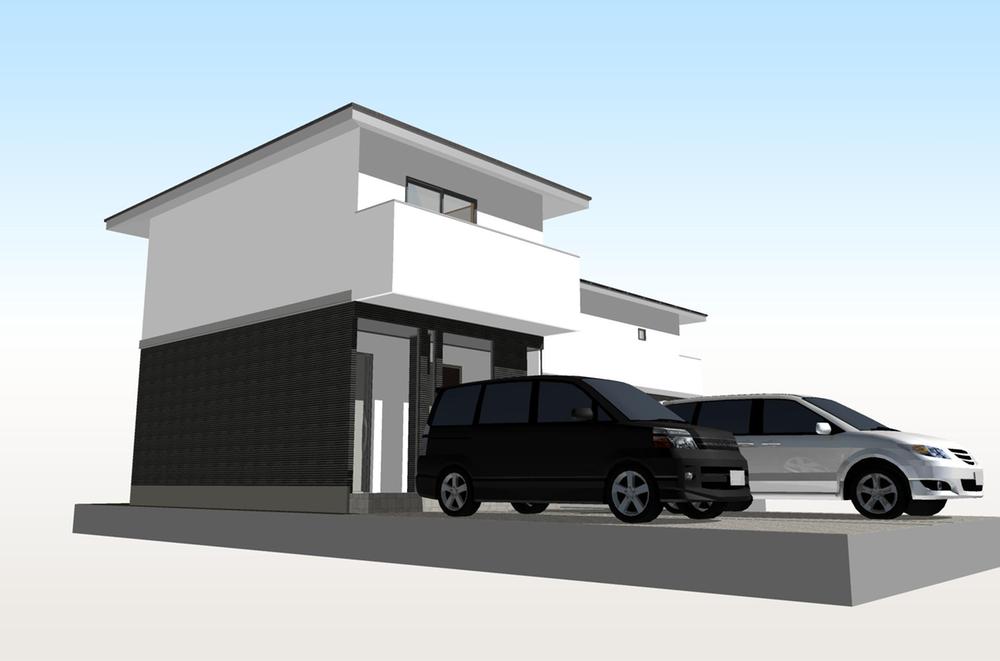 Building plan example (Perth ・ appearance). Building plan example