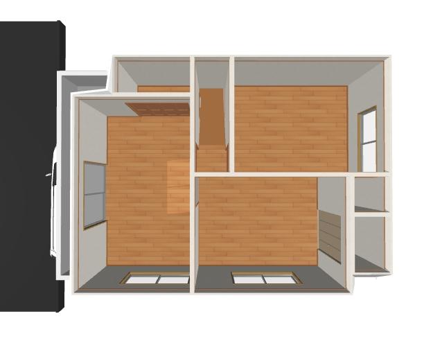 Building plan example (Perth ・ Introspection). Second floor introspection is Perth! 