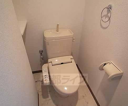 Toilet. It arrived also shelf