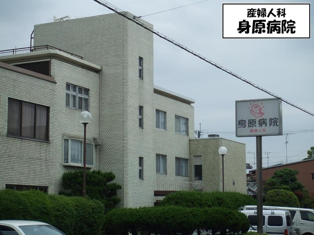 Hospital. Mihara to the hospital 372m