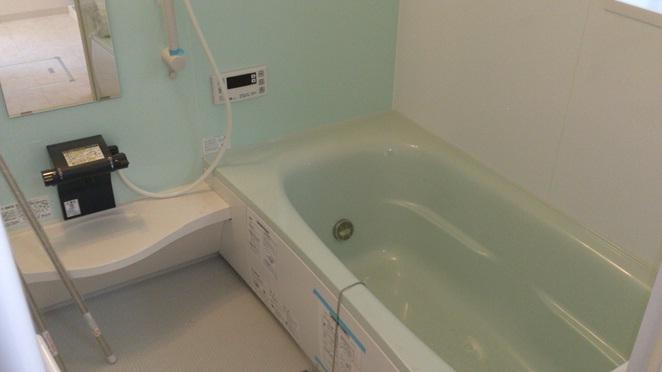 Bathroom. Indoor (10 May 2013) Shooting Panasonic made of bathroom.  Because with mist Kawakku, Mist sauna you can enjoy. 