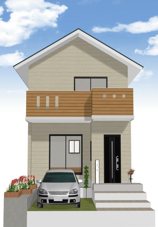 Building plan example (Perth ・ appearance). Image Perth