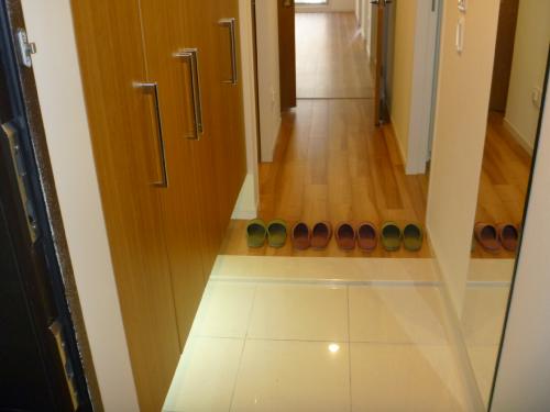 Entrance. It is a photograph of a different type floor plan.