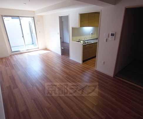 Living and room. Floor heating in the living room