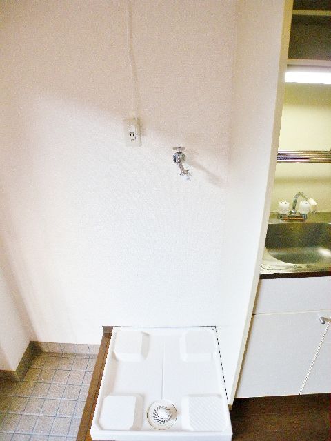 Other room space. Washing machine also put in a room ☆