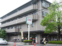 Supermarket. 648m to Cope Iwakura (super)