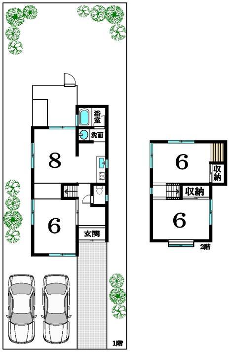 Floor plan. 10.8 million yen, 3LDK, Land area 183.95 sq m , Building area 63.75 sq m