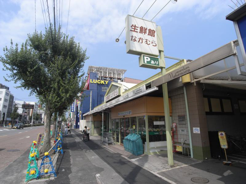 Supermarket. 640m until fresh Museum Nakamura (super)