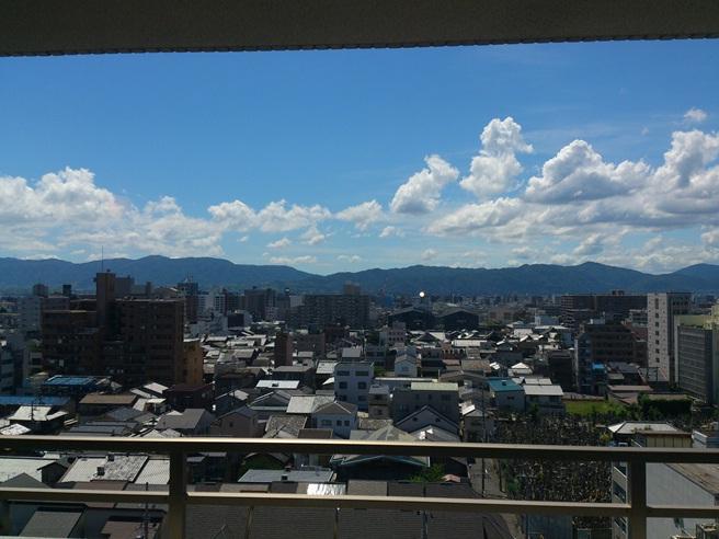 View photos from the dwelling unit. View from the site (July 2012) shooting