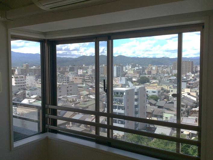 View photos from the dwelling unit. View from the site (July 2012) shooting