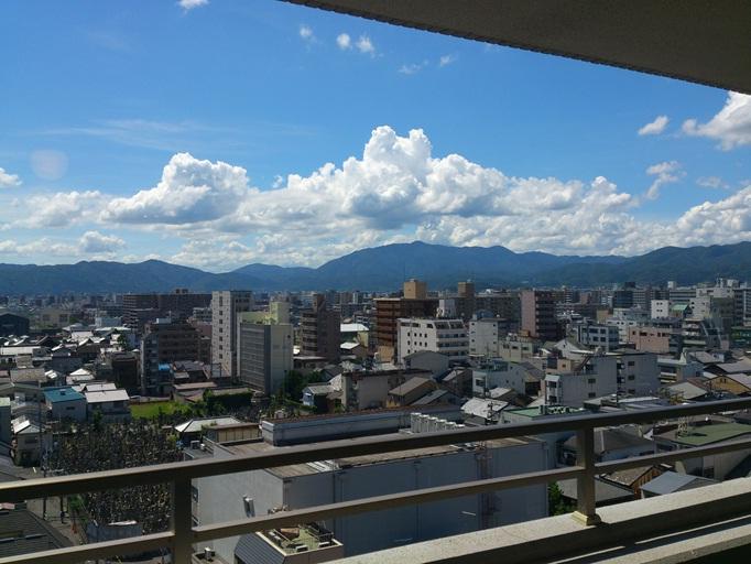 View photos from the dwelling unit. View from the site (July 2012) shooting