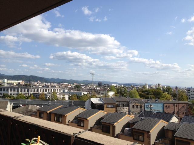 View photos from the dwelling unit. View from the site (November 2013) Shooting