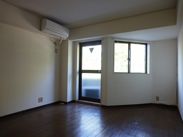 Living and room. Veranda compact