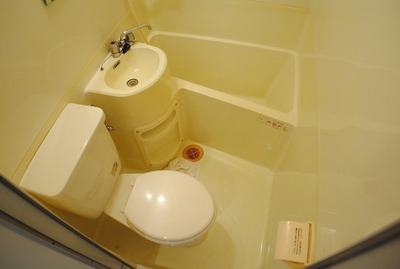 Bath. ※ It is a photograph of another room of the same apartment.