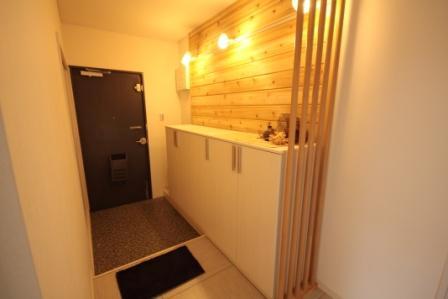 Entrance. Our construction cases