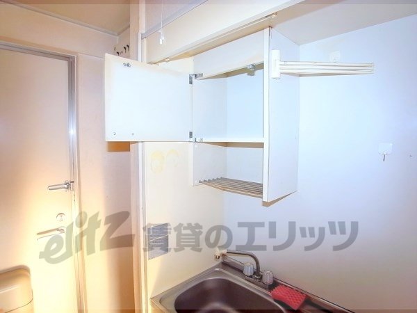 Kitchen. Kitchen top shelf