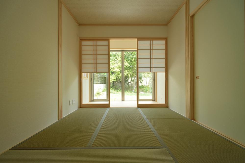Garden. Japanese-style room Local (June 2013) Shooting