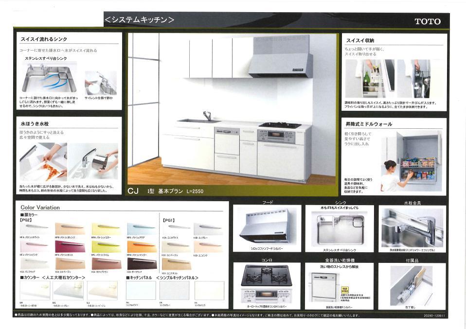 Kitchen. Kitchen standard specification