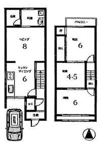 Floor plan. 17.6 million yen, 3LDK, Land area 54.64 sq m , Building area 62.91 sq m