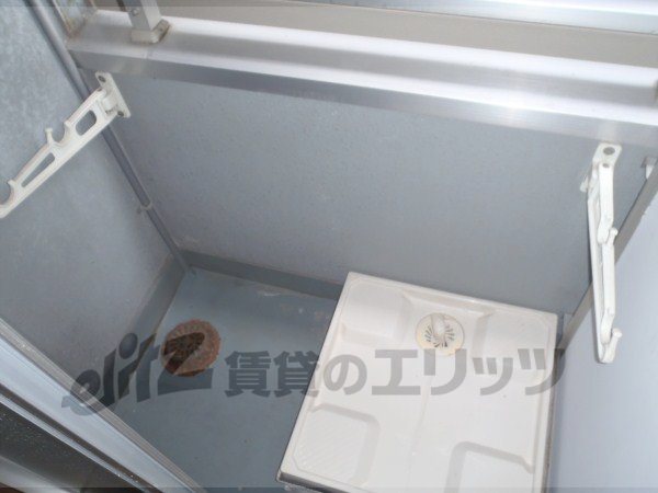 Balcony. It is installed in the veranda of the washing machine base