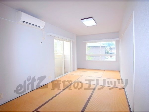 Living and room. Day is good.